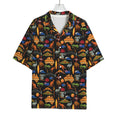 Australia Symbols Pattern Print Rayon Hawaiian Shirt