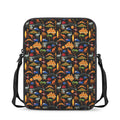 Australia Symbols Pattern Print Rectangular Crossbody Bag
