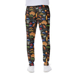 Australia Symbols Pattern Print Scuba Joggers