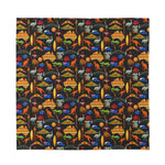 Australia Symbols Pattern Print Silk Bandana