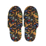 Australia Symbols Pattern Print Slippers