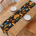 Australia Symbols Pattern Print Table Runner
