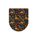 Australia Symbols Pattern Print Toilet Lid Cover