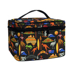 Australia Symbols Pattern Print Travel Makeup Bag