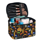 Australia Symbols Pattern Print Travel Makeup Bag