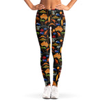 Australia Symbols Pattern Print Women's Leggings
