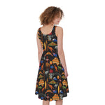 Australia Symbols Pattern Print Women's Sleeveless Dress