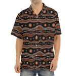 Australian Aboriginal Art Pattern Print Aloha Shirt