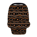 Australian Aboriginal Art Pattern Print Baby Seat Cover