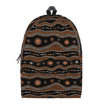 Australian Aboriginal Art Pattern Print Backpack