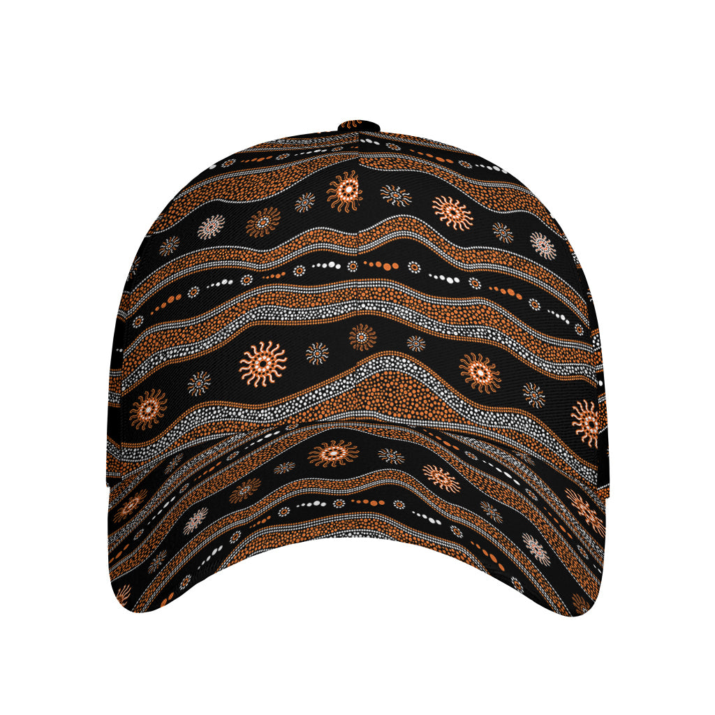 Australian Aboriginal Art Pattern Print Baseball Cap