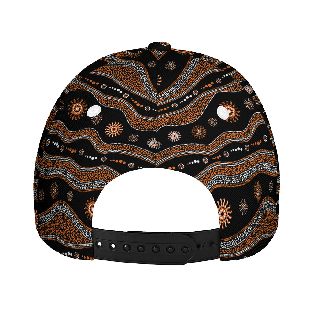 Australian Aboriginal Art Pattern Print Baseball Cap