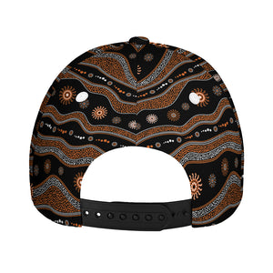 Australian Aboriginal Art Pattern Print Baseball Cap