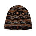 Australian Aboriginal Art Pattern Print Beanie