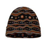 Australian Aboriginal Art Pattern Print Beanie