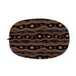Australian Aboriginal Art Pattern Print Car Side Mirror Covers
