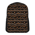 Australian Aboriginal Art Pattern Print Casual Backpack