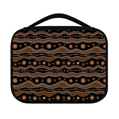 Australian Aboriginal Art Pattern Print Classic Bible Case