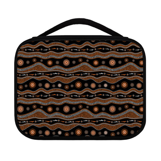 Australian Aboriginal Art Pattern Print Classic Bible Case