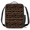 Australian Aboriginal Art Pattern Print Crossbody Lunch Bag