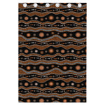 Australian Aboriginal Art Pattern Print Curtain