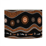 Australian Aboriginal Art Pattern Print Drum Lamp Shade