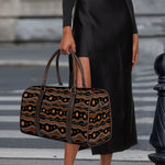 Australian Aboriginal Art Pattern Print Duffle Bag