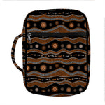 Australian Aboriginal Art Pattern Print Front Pocket Bible Bag