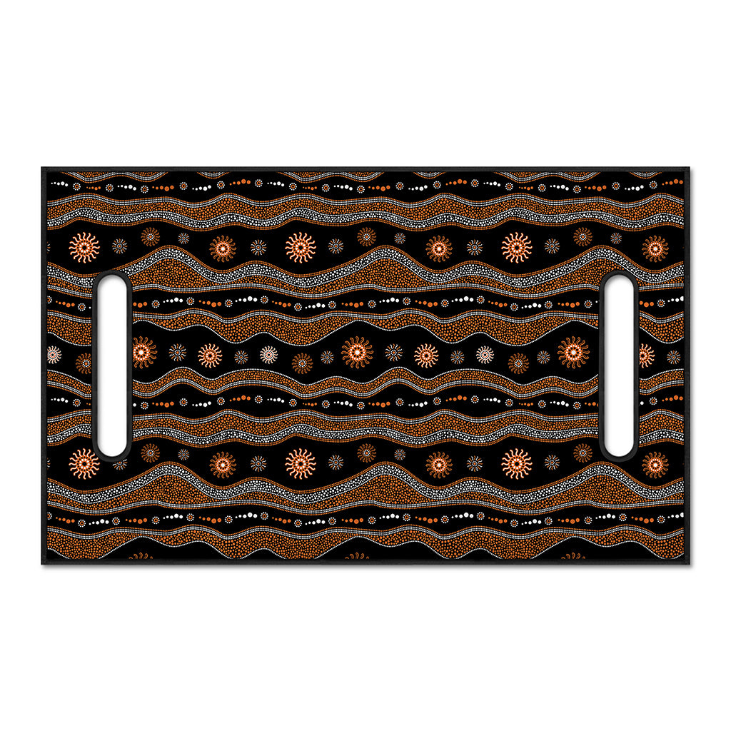 Australian Aboriginal Art Pattern Print Golf Cart Seat Cover