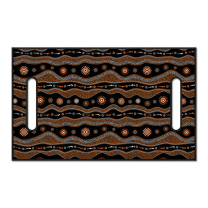 Australian Aboriginal Art Pattern Print Golf Cart Seat Cover