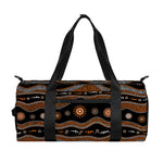 Australian Aboriginal Art Pattern Print Gym Bag