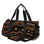 Australian Aboriginal Art Pattern Print Gym Bag