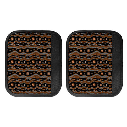 Australian Aboriginal Art Pattern Print Handle Covers