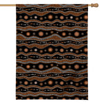Australian Aboriginal Art Pattern Print House Flag