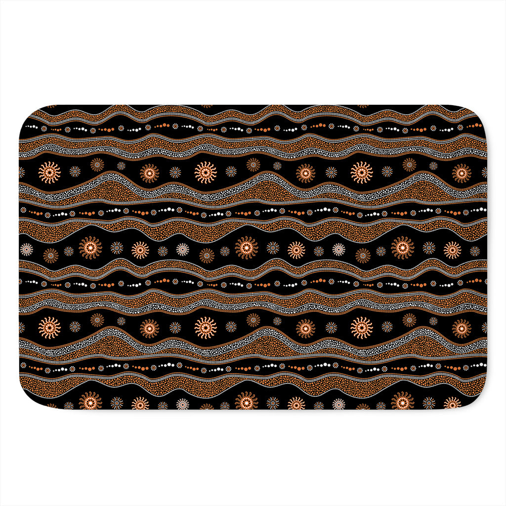 Australian Aboriginal Art Pattern Print Indoor Door Mat