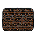 Australian Aboriginal Art Pattern Print Laptop Sleeve