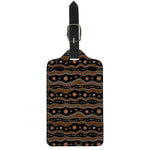 Australian Aboriginal Art Pattern Print Luggage Tag