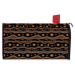 Australian Aboriginal Art Pattern Print Mailbox Cover