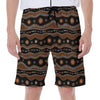 Australian Aboriginal Art Pattern Print Men's Beach Shorts