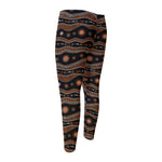 Australian Aboriginal Art Pattern Print Men's Compression Pants