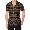 Australian Aboriginal Art Pattern Print Men's Shirt