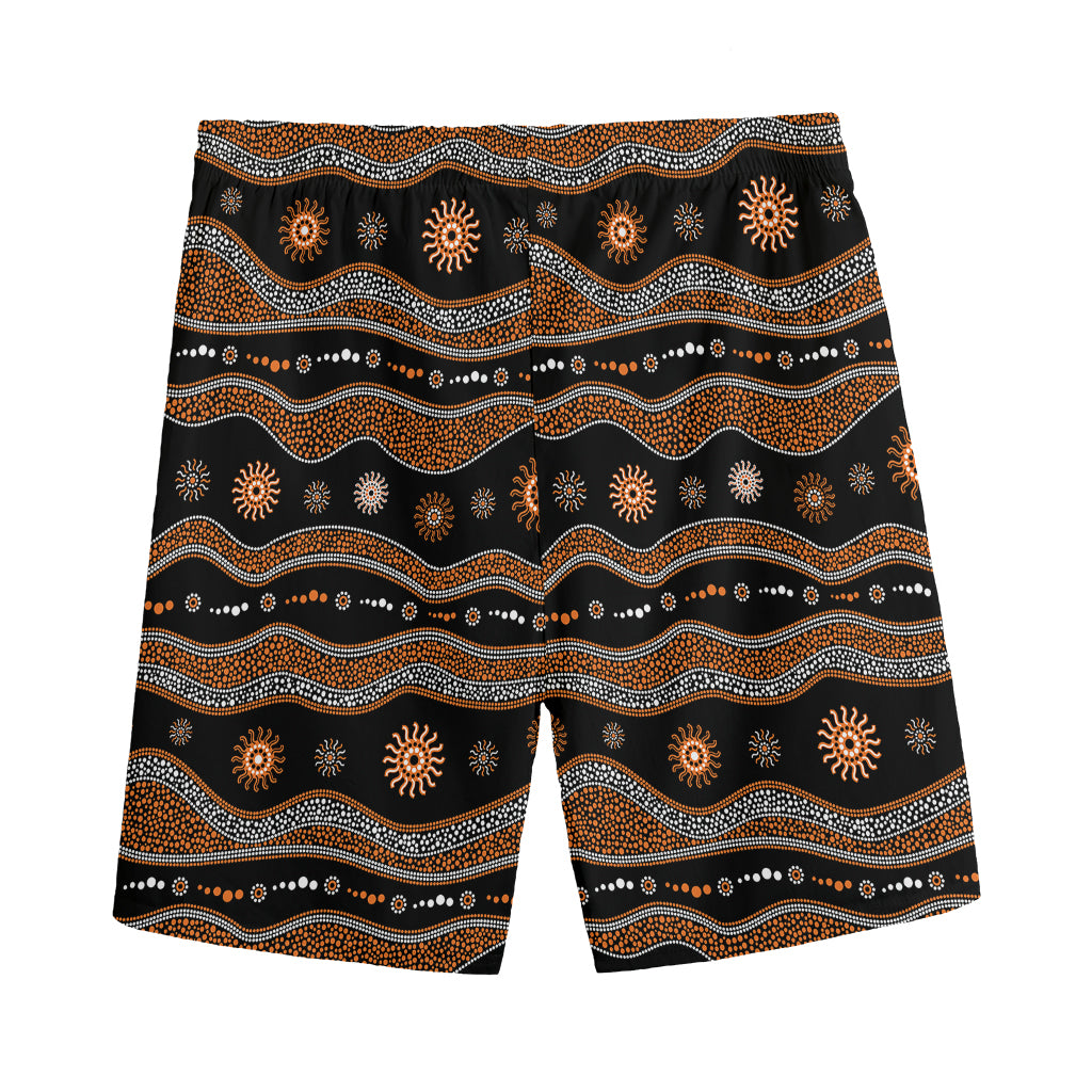 Australian Aboriginal Art Pattern Print Men's Sports Shorts