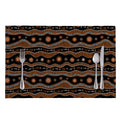 Australian Aboriginal Art Pattern Print Placemat