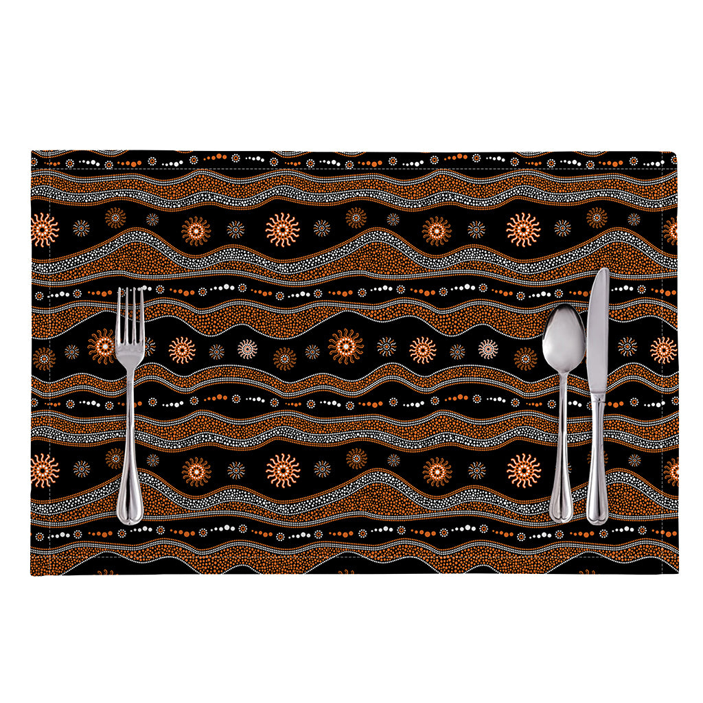 Australian Aboriginal Art Pattern Print Placemat