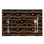 Australian Aboriginal Art Pattern Print Placemat