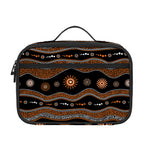 Australian Aboriginal Art Pattern Print Portable Lunch Bag