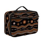 Australian Aboriginal Art Pattern Print Portable Lunch Bag
