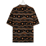 Australian Aboriginal Art Pattern Print Rayon Hawaiian Shirt