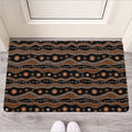 Australian Aboriginal Art Pattern Print Rubber Doormat