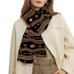 Australian Aboriginal Art Pattern Print Scarf